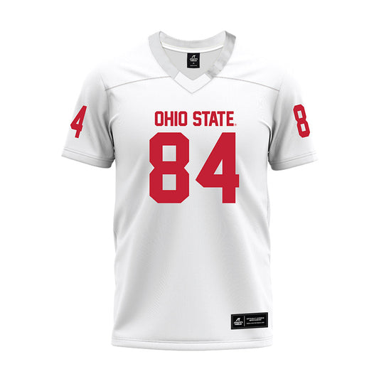 Ohio State - NCAA Football : Dorian Williams - White Premium Football Jersey-0