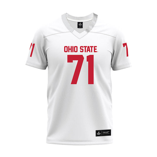 Ohio State - NCAA Football : Jayvon McFadden - White Premium Football Jersey-0