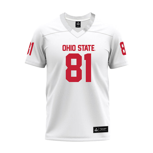 Ohio State - NCAA Football : Damarion Witten - White Premium Football Jersey-0