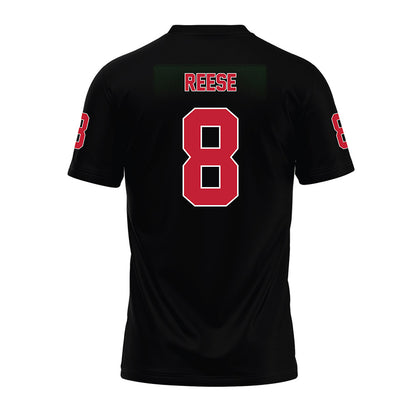 Ohio State - NCAA Football : Arvell Reese - Black Premium Football Jersey-1