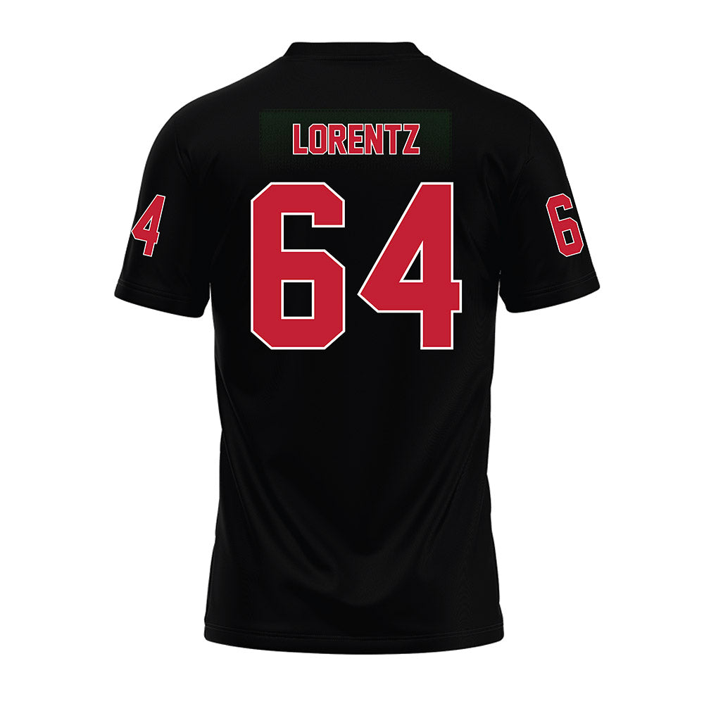 Ohio State - NCAA Football : Simon Lorentz - Black Premium Football Jersey-1