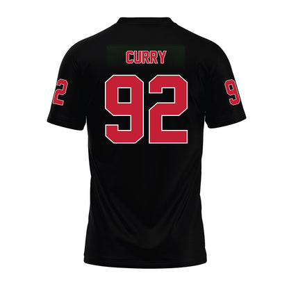 Ohio State - NCAA Football : Caden Curry - Black Premium Football Jersey-1