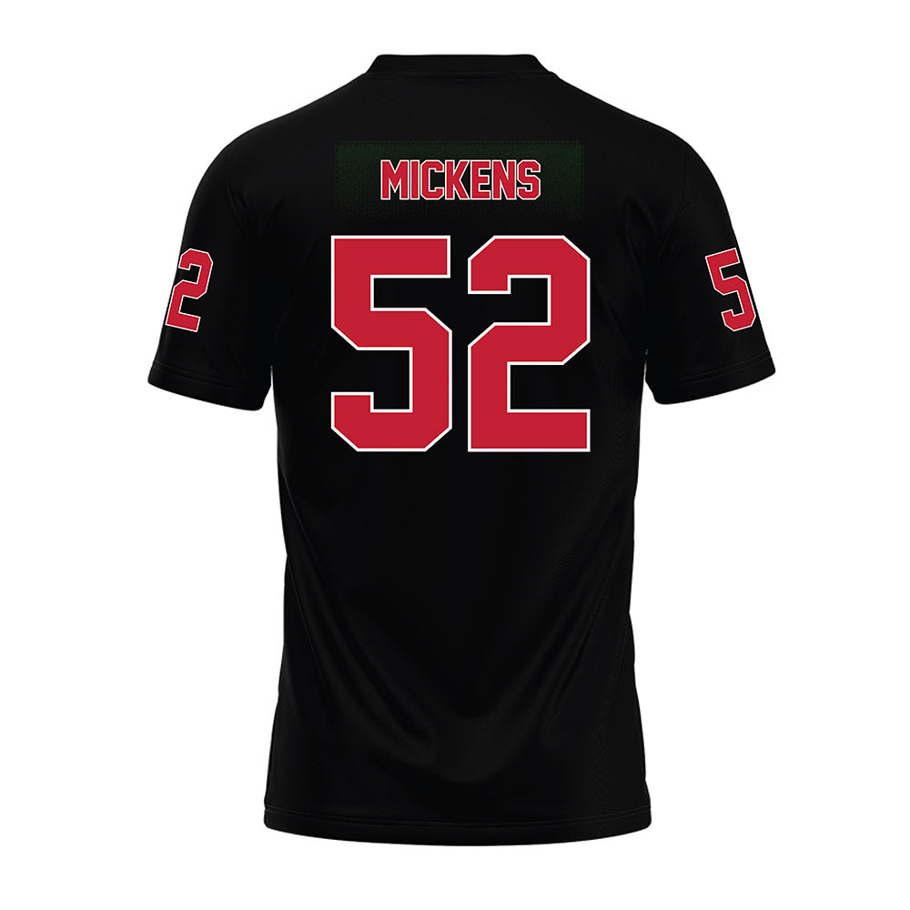 Ohio State - NCAA Football : Joshua Mickens - Black Premium Football Jersey-1