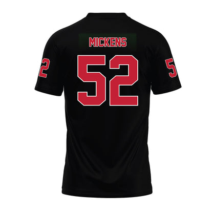 Ohio State - NCAA Football : Joshua Mickens - Black Premium Football Jersey-1