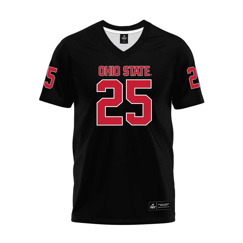 Ohio State - NCAA Football : Bo Jackson - Black Premium Football Jersey-0