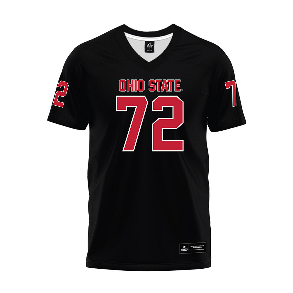 Ohio State - NCAA Football : Deontae Armstrong - Black Premium Football Jersey-0