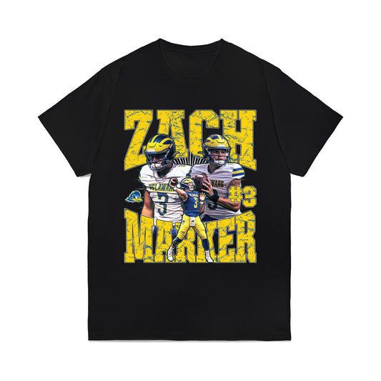 Delaware - NCAA Football : Zach Marker - Collage Comfort Colors T-Shirt-0