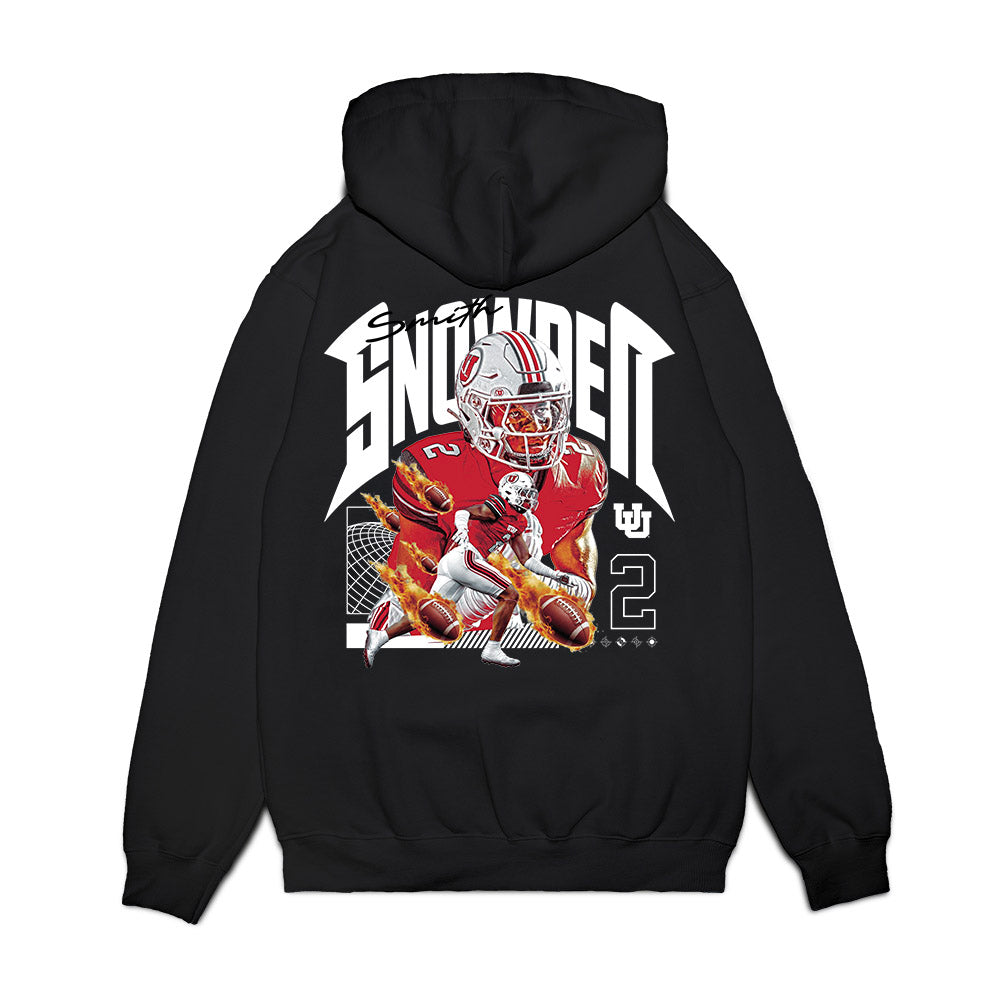 Utah - NCAA Football : Smith Snowden - Collage Premium Hooded Sweatshirt-1