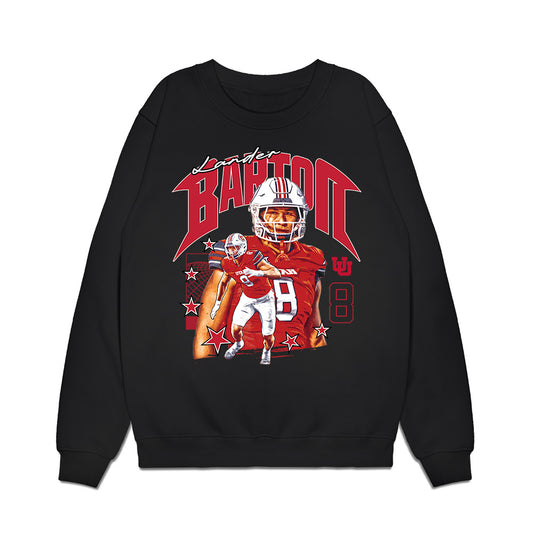 Utah - NCAA Football : Lander Barton - Collage Premium Crewneck Sweatshirt-0