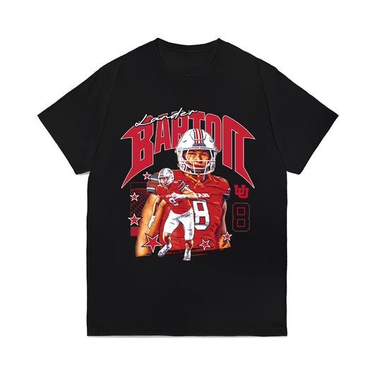 Utah - NCAA Football : Lander Barton - Collage Comfort Colors T-Shirt-0