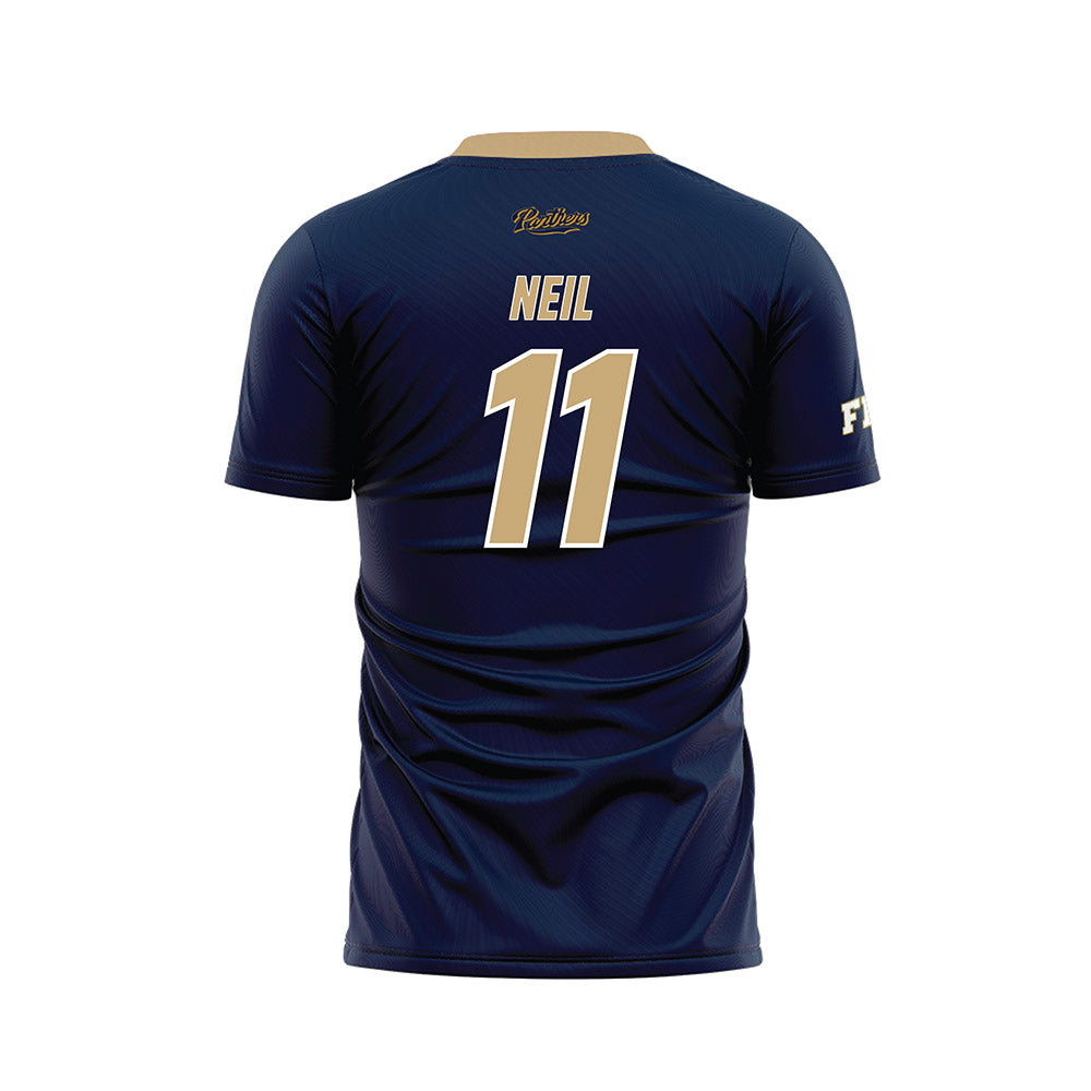 FIU - NCAA Men's Soccer : Scott Neil - Blue Soccer Jersey-1