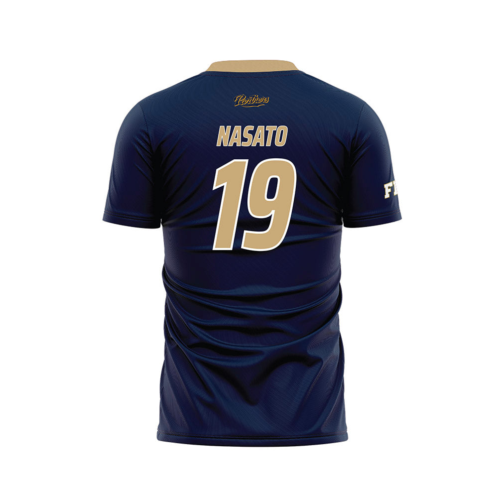 FIU - NCAA Men's Soccer : Alejandro Nasato - Blue Soccer Jersey-1