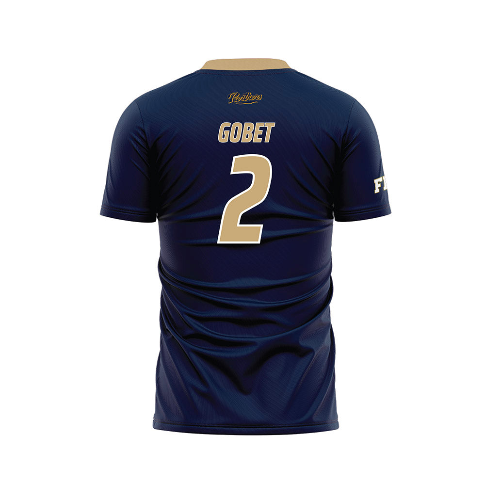 FIU - NCAA Men's Soccer : Tibo Gobet - Blue Soccer Jersey-1
