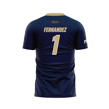 FIU - NCAA Men's Soccer : Beltran Fernandez - Blue Soccer Jersey-1