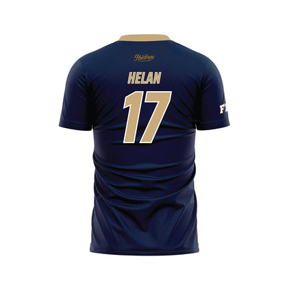 FIU - NCAA Men's Soccer : Johan Helan - Blue Soccer Jersey-1