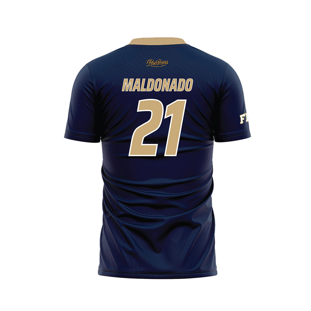 FIU - NCAA Men's Soccer : Emilio Maldonado Frei - Blue Soccer Jersey-1