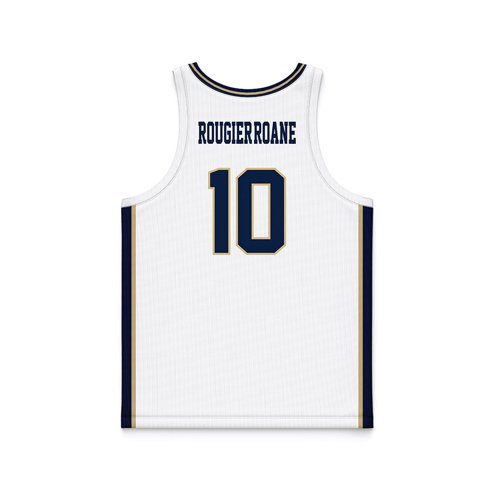 GWU - NCAA Men's Basketball : Jalen Rougier-Roane - White Basketball Jersey-1