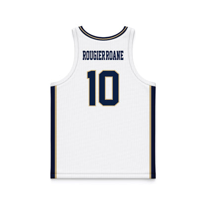 GWU - NCAA Men's Basketball : Jalen Rougier-Roane - White Basketball Jersey-1