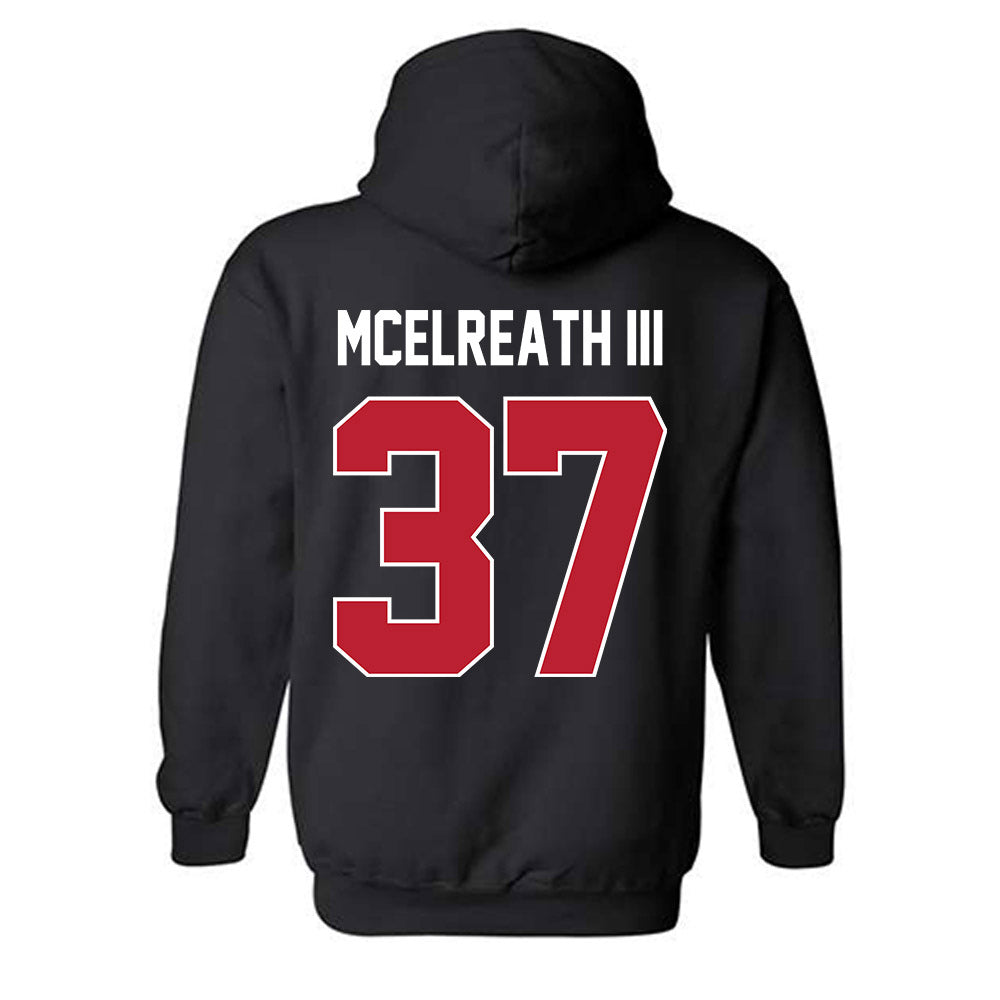 Georgia - NCAA Football : Benjamin McElreath III - Helmet Shersey Hooded Sweatshirt-1