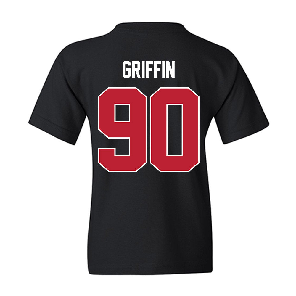 Georgia - NCAA Football : Elijah Griffin - Helmet Shersey Youth T-Shirt-1