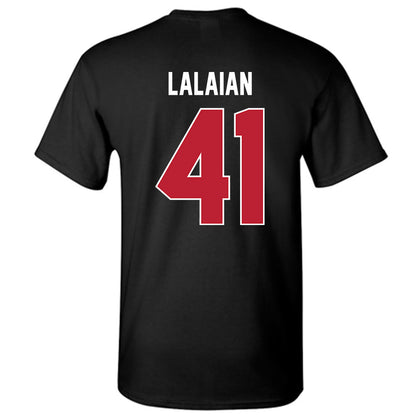 Georgia - NCAA Football : David Lalaian - Helmet Shersey T-Shirt-1