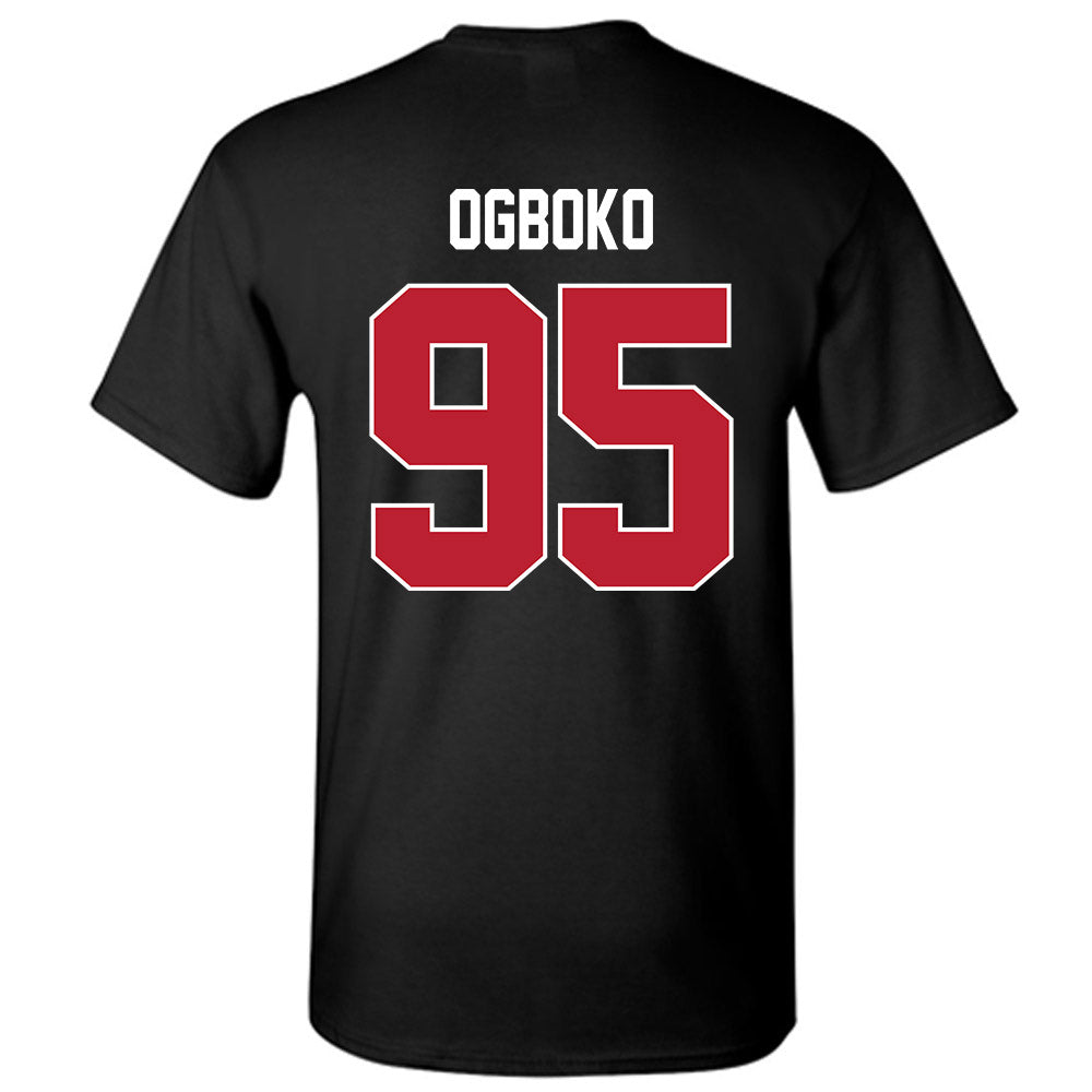 Georgia - NCAA Football : Nnamdi Ogboko - Helmet Shersey T-Shirt-1