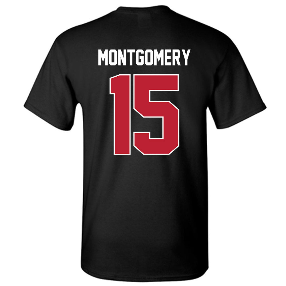 Georgia - NCAA Football : Ryan Montgomery - Helmet Shersey T-Shirt-1