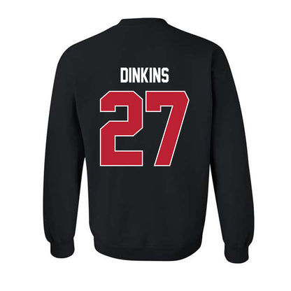 Georgia - NCAA Football : Rasean Dinkins - Helmet Shersey Crewneck Sweatshirt-1