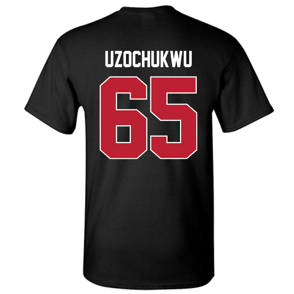Georgia - NCAA Football : Dennis Uzochukwu - Helmet Shersey T-Shirt-1