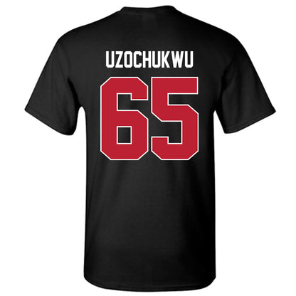 Georgia - NCAA Football : Dennis Uzochukwu - Helmet Shersey T-Shirt-1