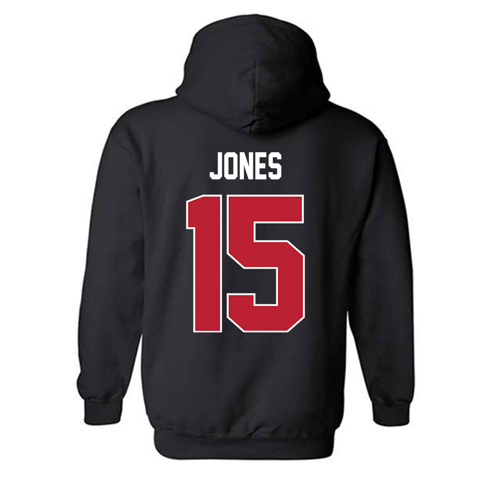 Georgia - NCAA Football : Demello Jones - Helmet Shersey Hooded Sweatshirt-1