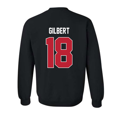 Georgia - NCAA Football : Jontae Gilbert - Helmet Shersey Crewneck Sweatshirt-1