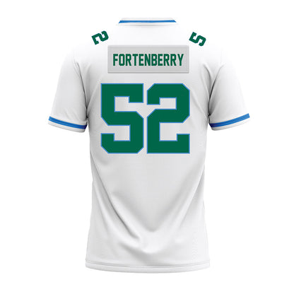 Tulane - NCAA Football : Tristen Fortenberry - White Premium Football Jersey-1