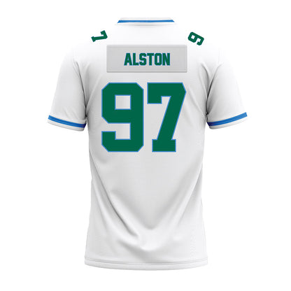 Tulane - NCAA Football : Nikolas Alston - White Premium Football Jersey-1