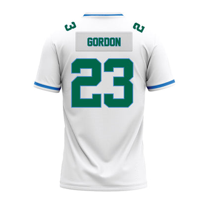 Tulane - NCAA Football : Javin Gordon - White Premium Football Jersey-1