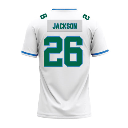 Tulane - NCAA Football : Dorion Jackson - White Premium Football Jersey-1