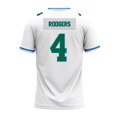 Tulane - NCAA Football : Chris Rodgers - White Premium Football Jersey-1