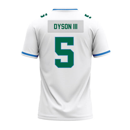 Tulane - NCAA Football : Harvey Dyson III - White Premium Football Jersey-1