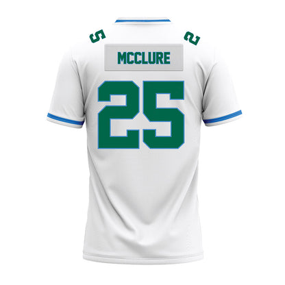 Tulane - NCAA Football : Jamauri McClure - White Premium Football Jersey-1
