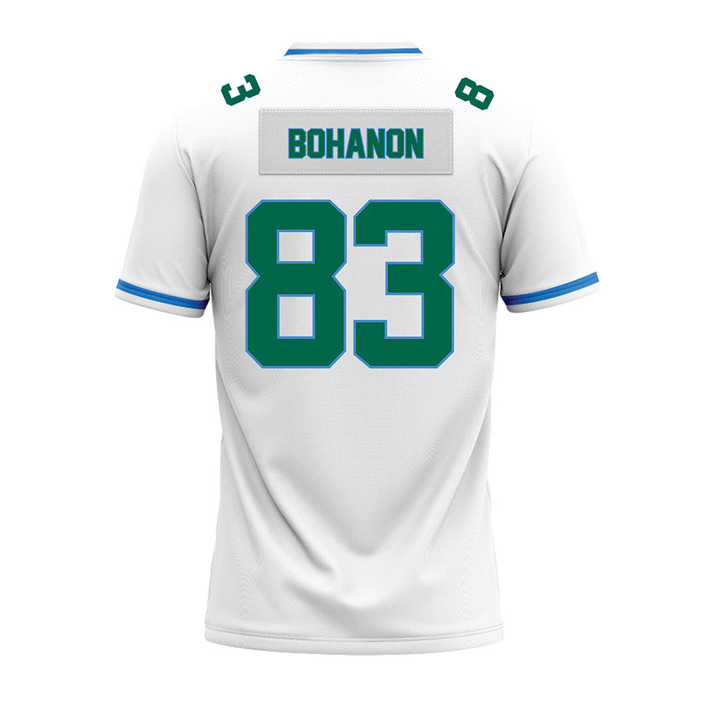 Tulane - NCAA Football : Bryce Bohanon - White Premium Football Jersey-1