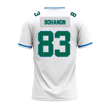 Tulane - NCAA Football : Bryce Bohanon - White Premium Football Jersey-1