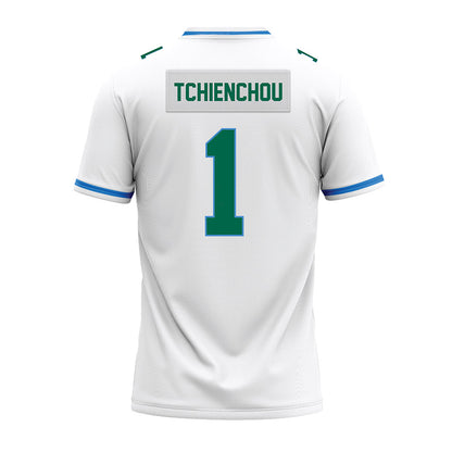 Tulane - NCAA Football : Jack Tchienchou - White Premium Football Jersey-1