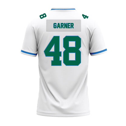 Tulane - NCAA Football : Jahrie Garner - White Premium Football Jersey-1