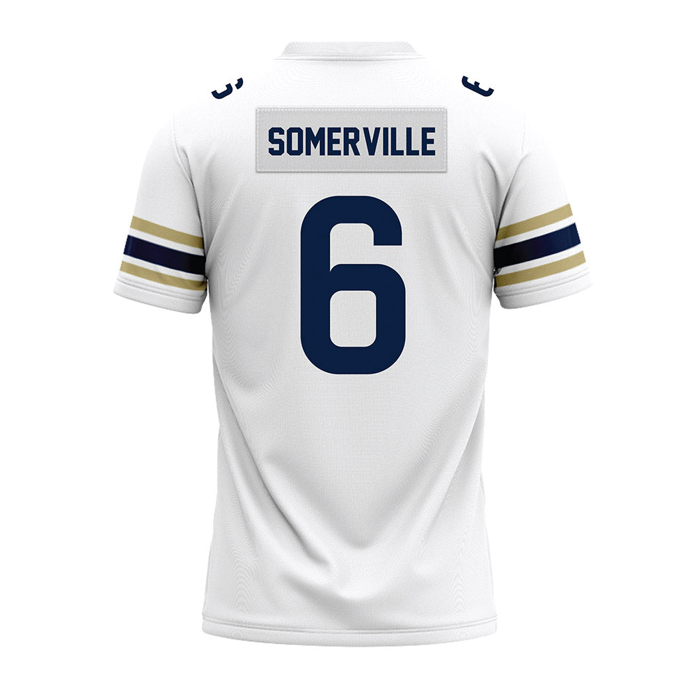 Akron - NCAA Football : Jamari Somerville - White Premium Football Jersey-1