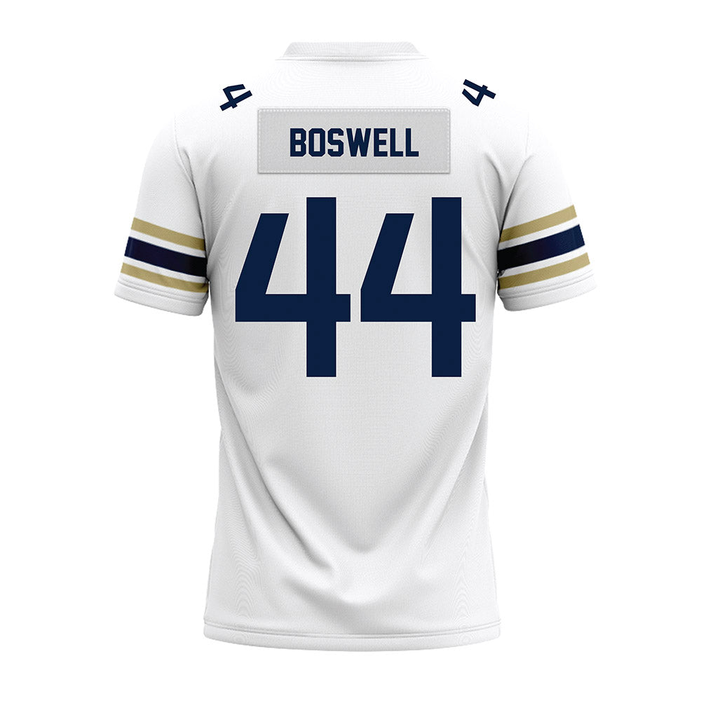 Akron - NCAA Football : Markus Boswell - White Premium Football Jersey-1