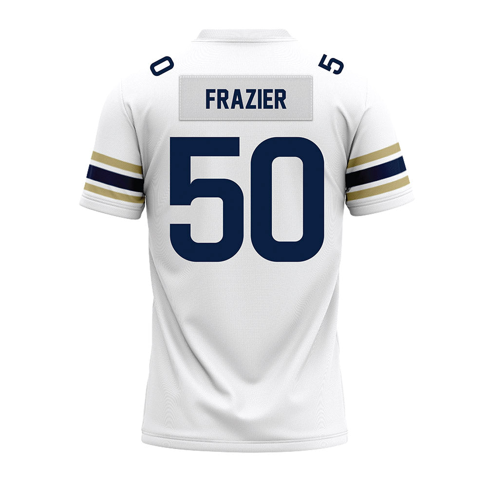 Akron - NCAA Football : Jahvon Frazier - White Premium Football Jersey-1