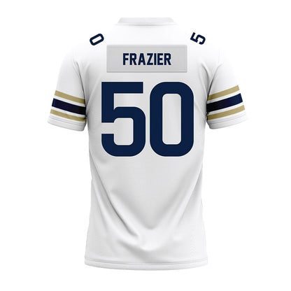 Akron - NCAA Football : Jahvon Frazier - White Premium Football Jersey-1
