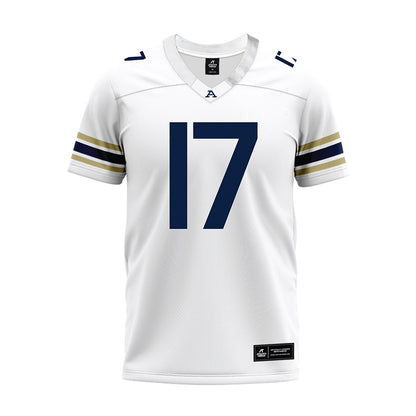Akron - NCAA Football : Malcolm Dewalt IV - White Premium Football Jersey-0