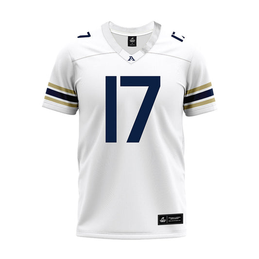Akron - NCAA Football : Malcolm Dewalt IV - White Premium Football Jersey-0