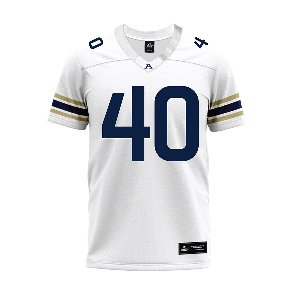 Akron - NCAA Football : Bryan McCoy - White Premium Football Jersey-0